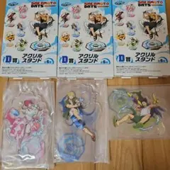 SEGAラッキーくじ　サカモトデイズ　D賞アクリルスタンド　3種