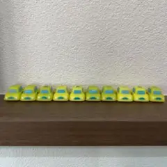 【 10個 】たのしいのりもの バスボール タクシー × 10 ミニチュア