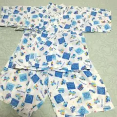 ポップタウンデザイン甚平 上下セット 100前後だと思います。