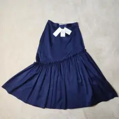 【新品タグ付き】ルシェルブルー、LE CIEL BLEU、フレアスカート、フリル