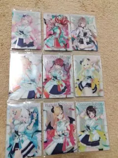 【配送料割引中価格】　ホロライブ　ウエハース　9枚