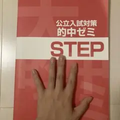 公立入試対策的中ゼミ STEP & HOP 2冊セット AICエデュケーション