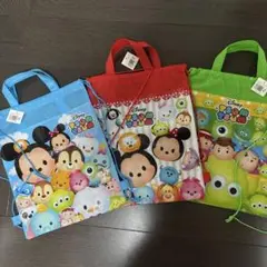 ディズニー ツムツム 手提げ袋 3点セット