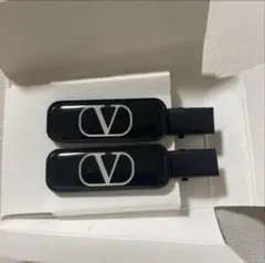 Valentino ブラック ヘアピン 2個　ノベルティオマケ付き