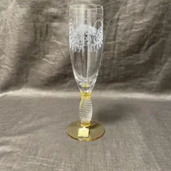 【未使用・美品】ドイツ・テレジアンタール クリスタルレーマー杯 シャンパングラス