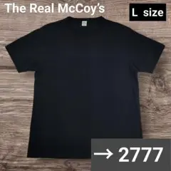 極美品 ザ リアル マッコイズ 無地 T シャツ L 黒 日本製 ノームコア