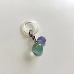 ハンドメイド　アンブレラマーカー　めじるしアクセサリー　ヨーヨー