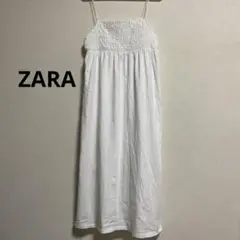 ホワイトキャミワンピース