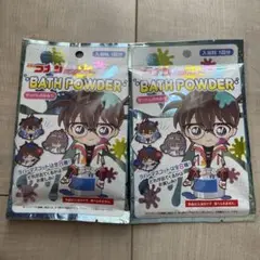 名探偵コナン バスパウダー BATH POWDER ラバーマスコット付 ２個