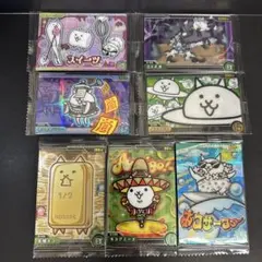 にゃんこ大戦争 ウエハース 7枚セット