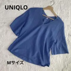UNIQLO 3Dコットンフレアスリーブセーター Mサイズ 5分袖 トップス
