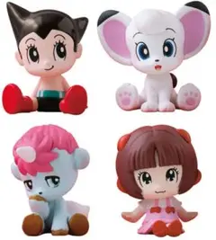 ガチャ 手塚治虫キャラクター すわらせ隊 全4種セット ⭐︎