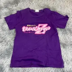 ももいろクローバーZ Tシャツ/紫/両面ビッグプリント