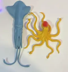 イカとタコ フィギュア