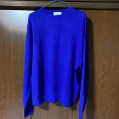 Confirm ルーズシルエット 畦編みアクリルニット