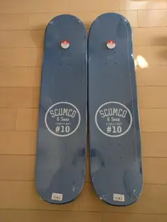スケボー　デッキ　スカムコアンドサンズ　チームモデル　8.25 新品2枚セット Amazon.co.jp: SCUMCO&SONS スケボー デッキ 8.25 スカムコ