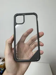 niko and... iPhone11ケース クリア グレー