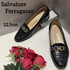 299 Salvatore Ferragamo パンプス ガンチーニ 22.5