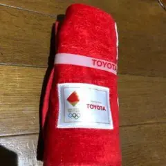 オリンピックタオル レッド