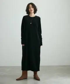 アダム・エ・ロペ　ベロア BOTANICAL DYED LOOSE DRESS