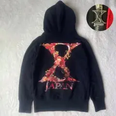 X JAPAN 紅に染まった夜 パーカー 缶バッジセット X JAPAN 紅に染まった夜 パーカー 缶バッジセット ミュージシャン