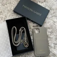MAISON de SABREスリングスマホケース