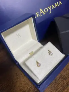 ヴァンドームアオヤマ ダイヤモンドパールピアス