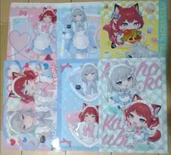 Nachoneko なちょねこ 缶バッジ クリアカード クリアファイル セット Nachoneko なちょねこ 缶バッジ クリアカード - クリアファイル