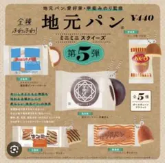 地元パンミニミニスクイーズ第5弾 サンドパン パピロ サンミー
