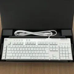 【美品】Logicool G813-TCWH 有線 ゲーミングキーボード 茶軸