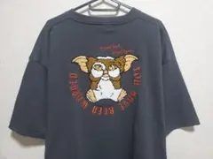 グレムリン　GREMLINS 　ギズモ　目隠し Tシャツ　半袖　サガラ　刺繍