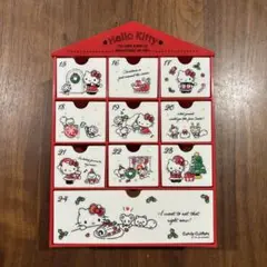 サンリオ　ハローキティ　　アドベントチェスト　ミニチェスト　小物入れ　引き出し