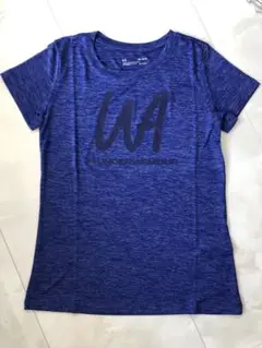 UNDER ARMOUR. ブルー半袖