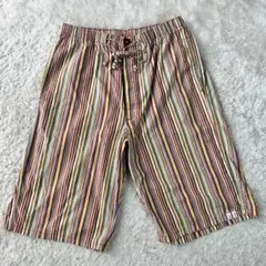 Paul Smith (ポールスミス) マルチストライプサマーコットンショーツ