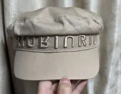 Riu logo casquette ベージュ