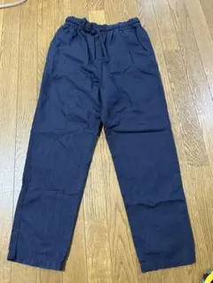 JOURNAL STANDARD relume 麻 バンツ ズボン 紺 ネイビー