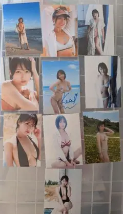 川瀬もえ　2ndDVD特典写真10枚　1枚サイン入り