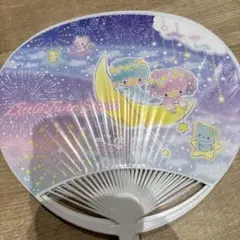 キキララ　うちわ　50周年記念　　3枚　サンリオ　リトルツインスターズ 非売品