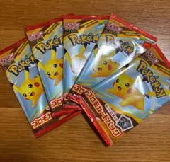 マクドナルド プロモ ポケモンカードゲーム 未開封5パック