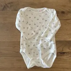 ヒツジ柄 長袖ボディスーツ　68㎝　3-6M
