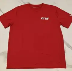 DNS アンダーアーマー Tシャツ 赤 レッド MD
