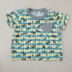 【美品】e-baby bebe アニマル柄Tシャツ　80サイズ