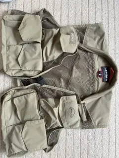 シムス　ベスト　斜めロゴ　赤タグ　［希少品］トラウト　ザウルス　シマノ　ダイワ シムス ベスト 斜めロゴ 赤タグ ［希少品］トラウト ザウルス