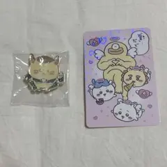 ちいかわ　てんしあくま　ピンバッジ　くりまんじゅう