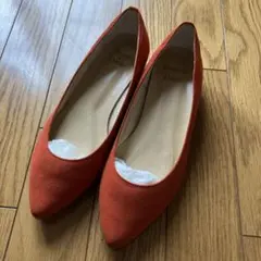 odette e odile パンプス　オレンジ　22.5