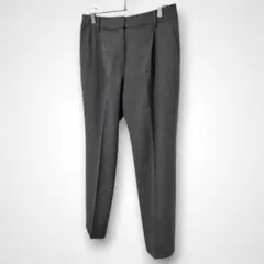 TRUSSARDI スラックス ウール ストレッチ 38 グレー