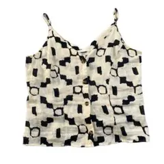 H&M キャミソール タンクトップ 柄物