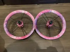 GIPSY ランバイク　ホイール ピンク・紫グラデーション　papa bike m76679987305_1.jpg?1734790888