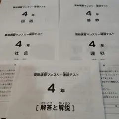 ① サピックス　夏期講習マンスリー確認テスト　2019