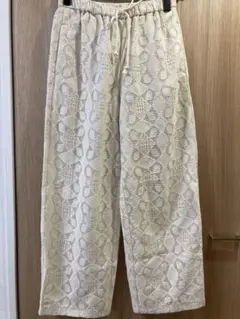ビューティー＆ユース ユナイテッドアローズ　コットンナイロン レースパンツ